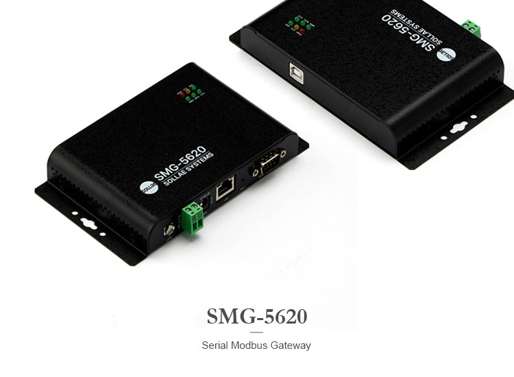 SMG-5620 / Industrial RS232/422/485 Modbus Gateway