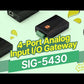 4portová analog input I/O brána / SIG-5430 