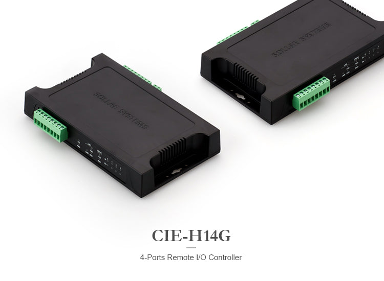 CIE-H14G / 4-Port Remote I/O Controller | Sollae.eu