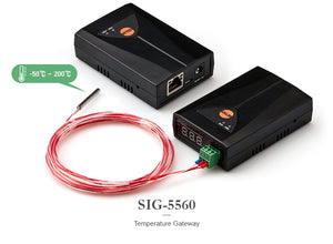 SIG-5560 (Modbus TCP) / Temperature Gateway